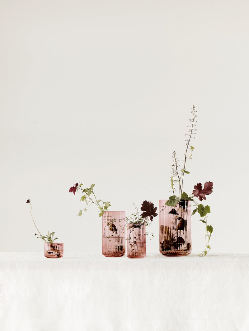 Vase - Burgundy - Lyngby - Vases - 8.1