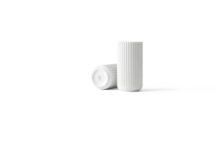 Vase - White - Lyngby - Vases - 8.1" x 4.3" - HORNE