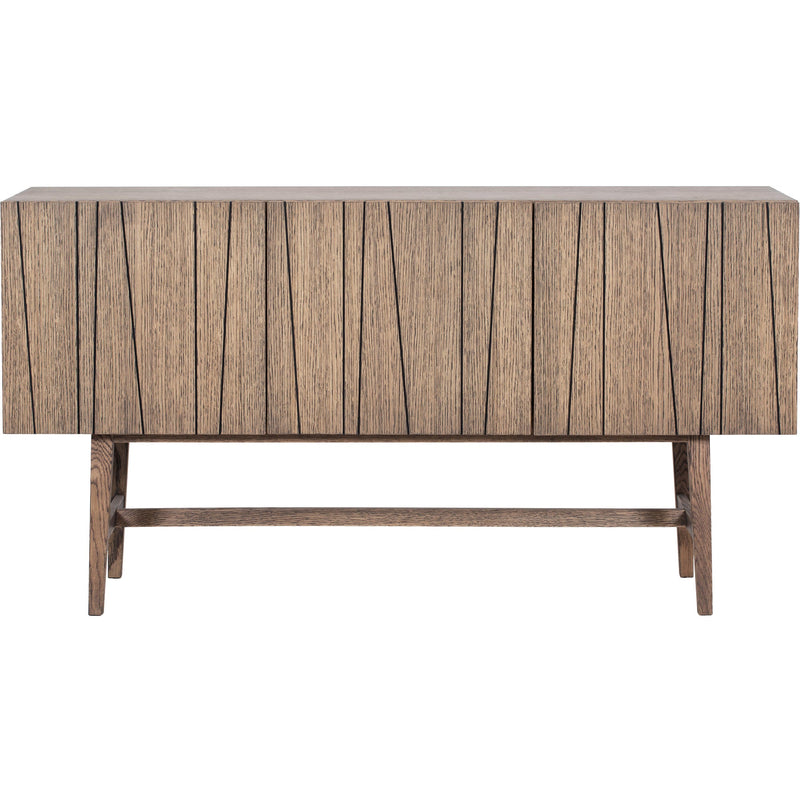 Vass V40:135 Cabinet 3 Doors - Asplund - Sideboards + Cabinets - Black Walnut Oak(P4) - White - 15 - HORNE