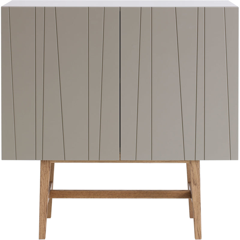 Vass V60:90 Cabinet 2 Doors - Stand Base - Asplund - Sideboards + Cabinets - Black Walnut Oak(P4) - White - 15 - HORNE