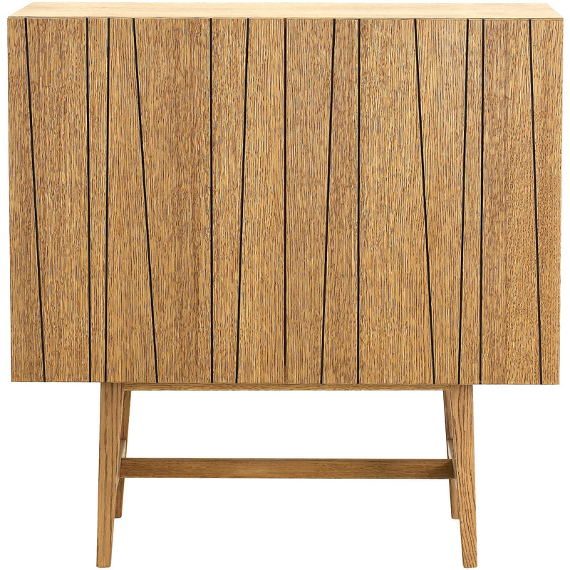 Vass V60:90 Cabinet 2 Doors - Stand Base - Asplund - Sideboards + Cabinets - Black Walnut Oak(P4) - White - 15 - HORNE