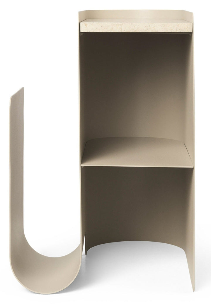 Vault Side Table - Ferm Living - Tables + Desks - Cashmere - HORNE