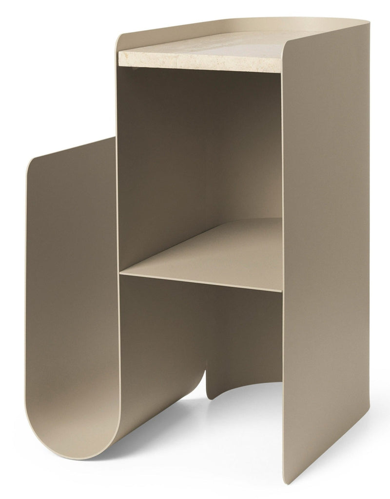 Vault Side Table - Ferm Living - Tables + Desks - Black - HORNE