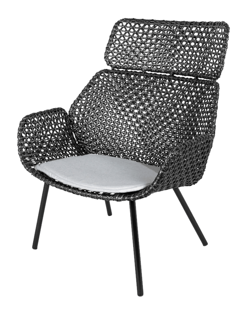 Vibe Highback Chair - Cane Line - Outdoor Furniture - No Cushion - HORNE
