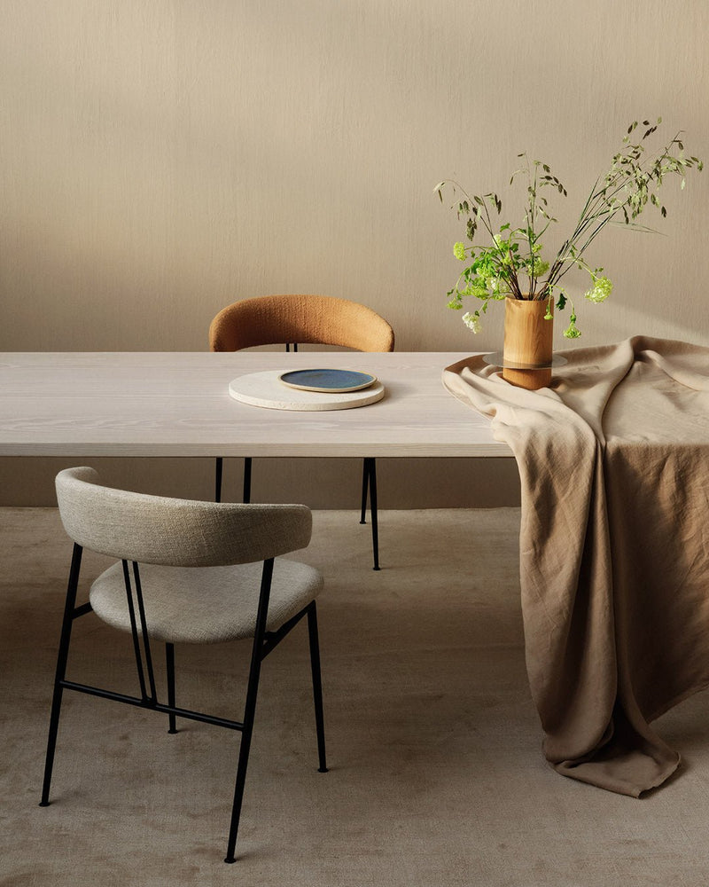 Violin Dining Chair - Fully Upholstered - Gubi - Chairs - Gabriel Tempt 60152 - HORNE