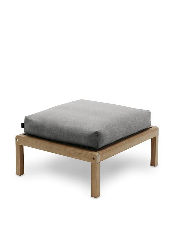 Virkelyst Pouf - Skagerak by Fritz Hansen - Outdoor Furniture - Teak / Ash - HORNE