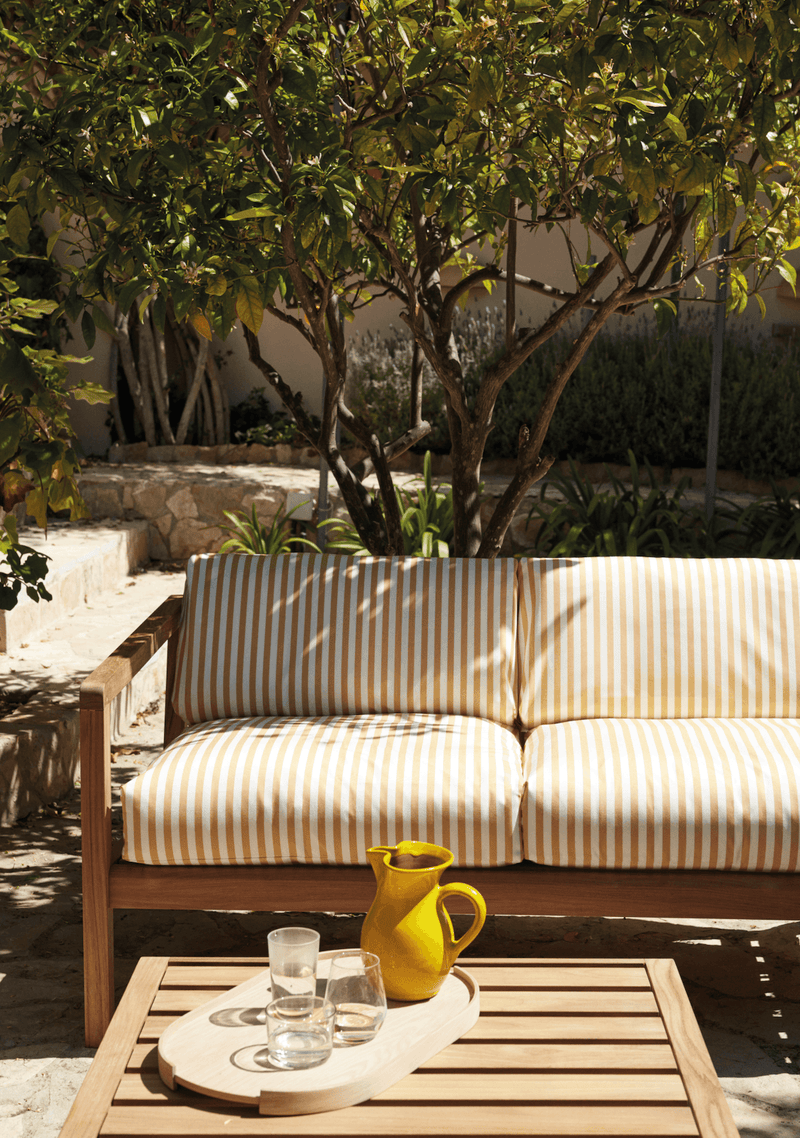 Virkelyst Sofa - Skagerak by Fritz Hansen - Outdoor Furniture - Teak / Ash - HORNE