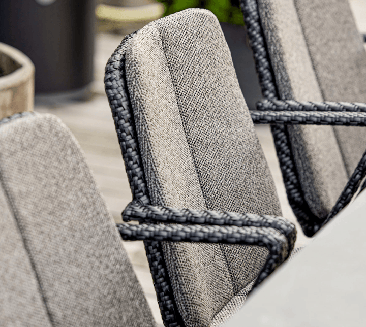 Vision Armchair - Cane Line - Outdoor Furniture - Dark Grey Focus - HORNE