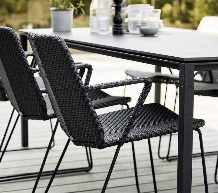 Vision Armchair - Cane Line - Outdoor Furniture - Dark Grey Focus - HORNE