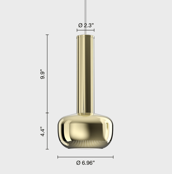 VL56 Pendant - Louis Poulsen - Pendants - Polished Brass - HORNE