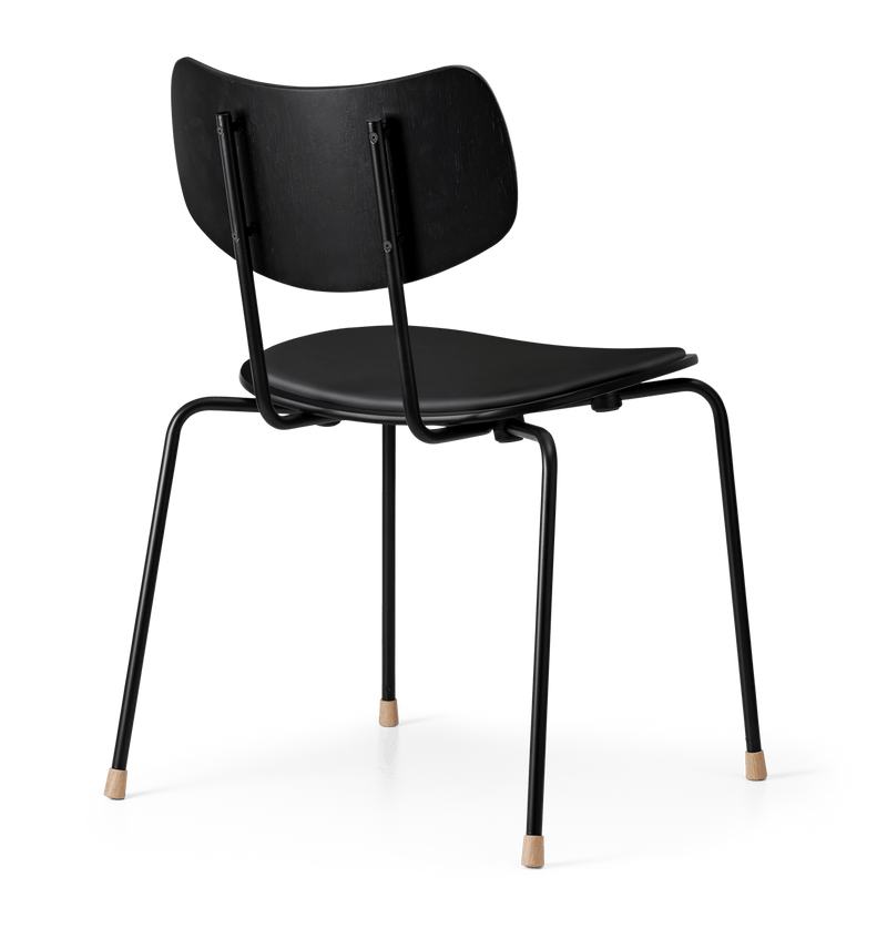 VLA26P Vega Dining Chair - Carl Hansen & Son - Chairs - Lacquered Oak/ Mood 04102 - HORNE