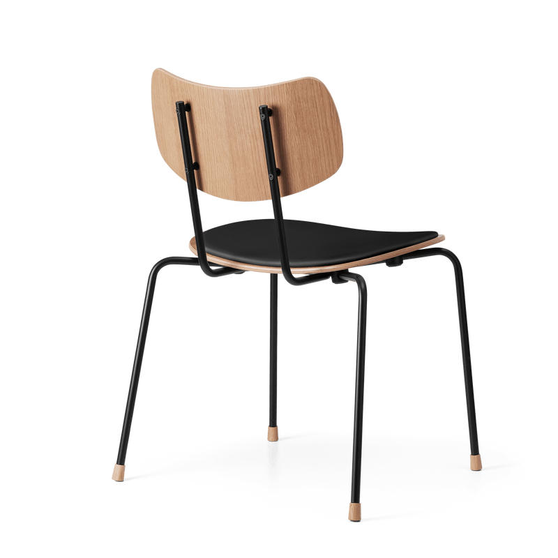VLA26P Vega Dining Chair - Carl Hansen & Son - Chairs - Lacquered Oak/ Mood 04102 - HORNE