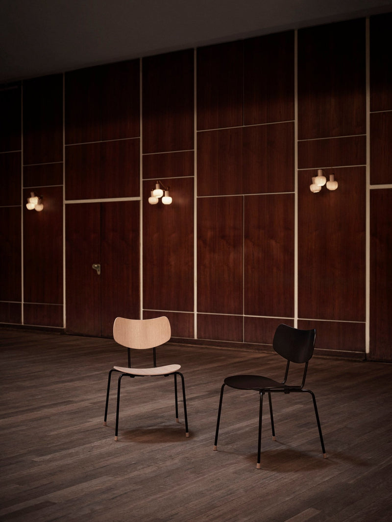 VLA26T Vega Dining Chair - Carl Hansen & Son - Chairs - Black Oak - HORNE