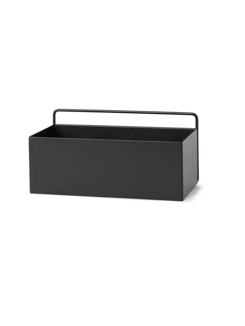 Wall Box - Rectangle - Ferm Living - Outdoor Furniture - Black - HORNE