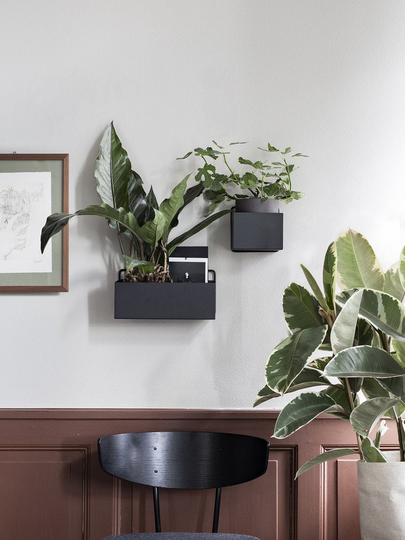 Wall Box - Rectangle - Ferm Living - Outdoor Furniture - Black - HORNE