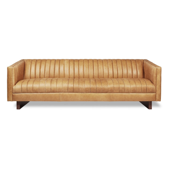 Wallace Sofa - Gus* Modern - Sofas - Canyon Whiskey Leather - HORNE
