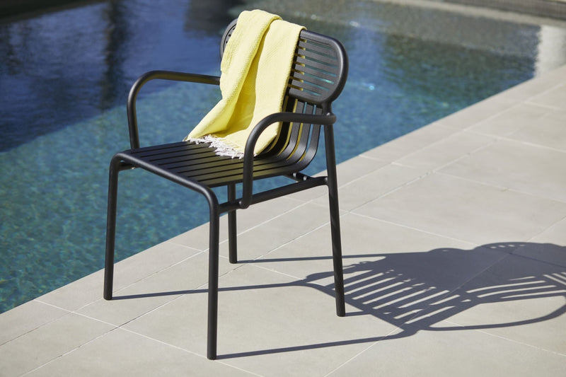 Week - End Armchair - Petite Friture - Outdoor Furniture - Black - HORNE