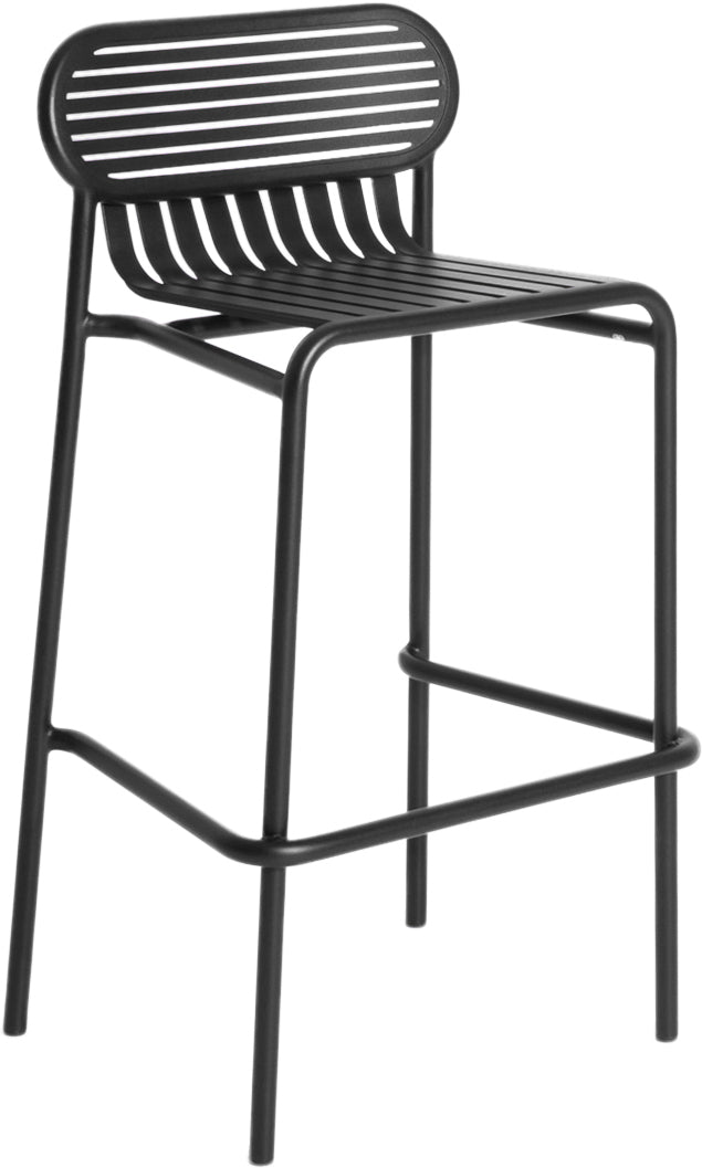 Week - End Barstool - Petite Friture - Outdoor Furniture - Black - HORNE