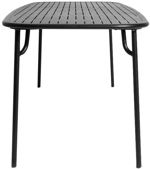 Week - End Dining Table - Rectangle - Petite Friture - Outdoor Furniture - Medium - Black - HORNE