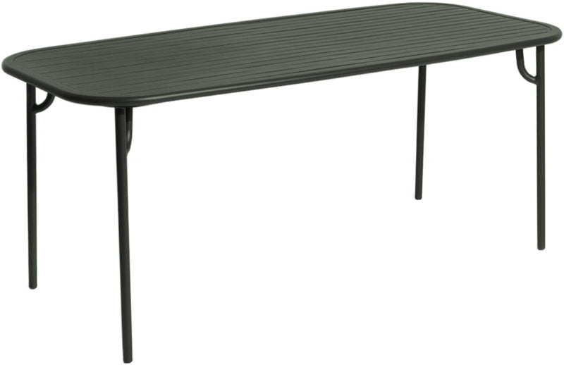 Week - End Dining Table - Rectangle - Petite Friture - Outdoor Furniture - Medium - Black - HORNE