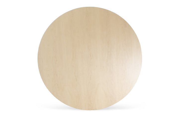 Williams Coffee Table - Large Circle - Tronk - Tables + Desks - Maple - Brassy Gold - HORNE