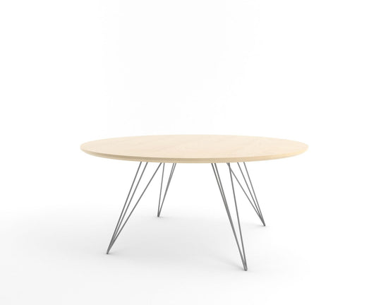 Williams Coffee Table - Large Circle - Tronk - Tables + Desks - Maple - Gray - HORNE