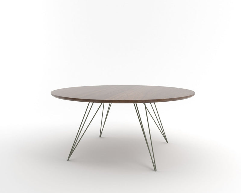 Williams Coffee Table - Large Oval - Tronk - Tables + Desks - Maple - Blood Red - HORNE