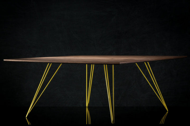 Williams Coffee Table - Large Rectangle - Tronk - Tables + Desks - Walnut - Rose Copper - HORNE