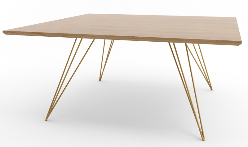 Williams Coffee Table - Large Rectangle - Tronk - Tables + Desks - Maple - Blood Red - HORNE