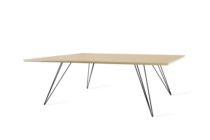 Williams Coffee Table - Large Rectangle - Tronk - Tables + Desks - Maple - Black - HORNE
