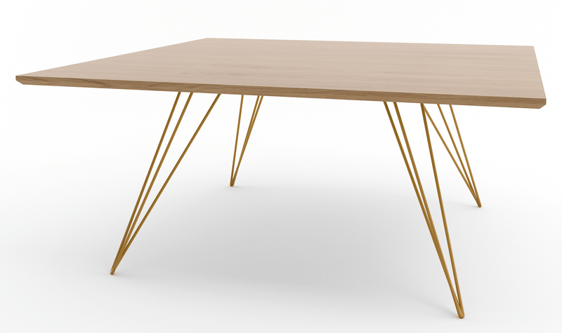 Williams Coffee Table - Large Rectangle - Tronk - Tables + Desks - Maple - Blood Red - HORNE