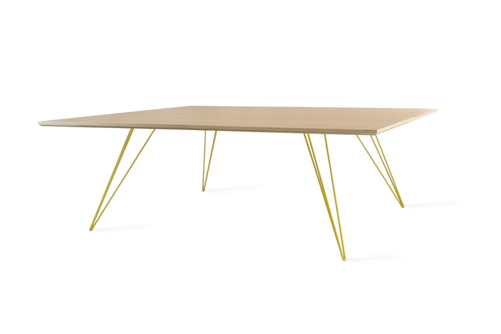 Williams Coffee Table - Large Rectangle - Tronk - Tables + Desks - Maple - Yellow - HORNE