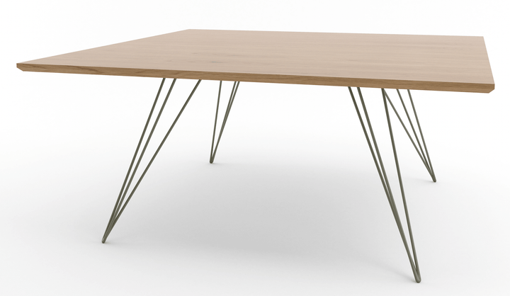 Williams Coffee Table - Large Rectangle - Tronk - Tables + Desks - White Oak - Prairie Green - HORNE