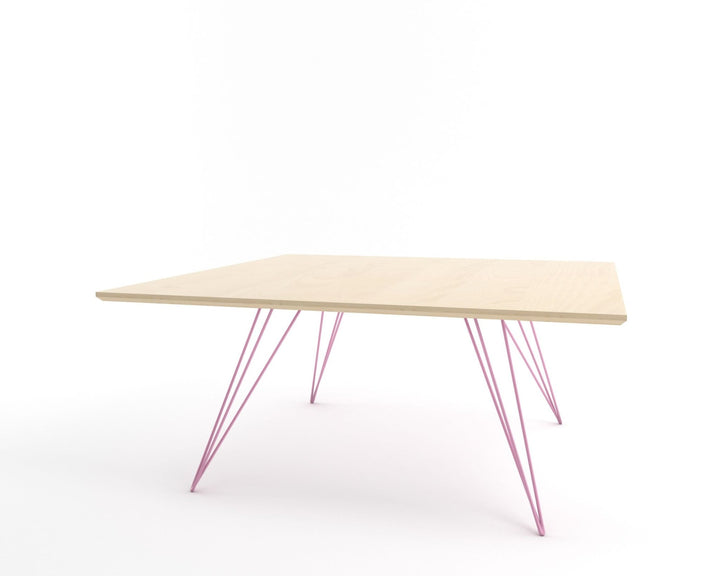Williams Coffee Table - Large Rectangle - Tronk - Tables + Desks - Maple - Pink - HORNE