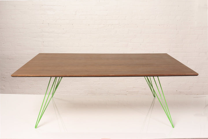 Williams Coffee Table - Large Rectangle - Tronk - Tables + Desks - Walnut - Green - HORNE