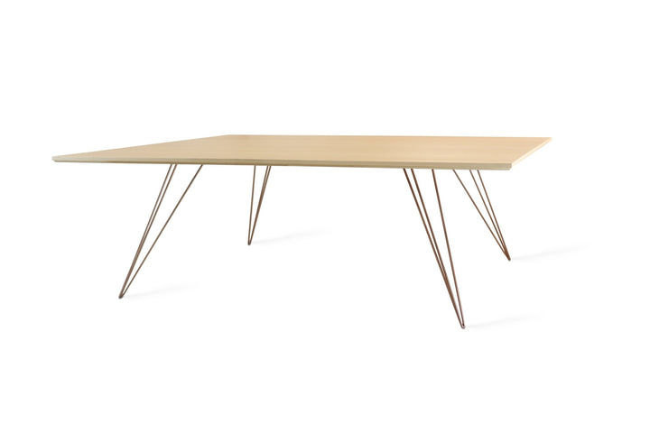 Williams Coffee Table - Large Rectangle - Tronk - Tables + Desks - Maple - Rose Copper - HORNE