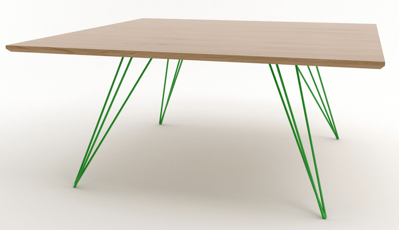 Williams Coffee Table - Large Square - Tronk - Tables + Desks - Maple - Gray - HORNE