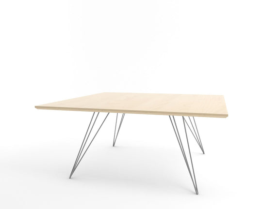 Williams Coffee Table - Large Square - Tronk - Tables + Desks - Maple - Gray - HORNE
