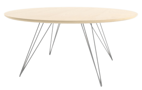 Williams Coffee Table - Small Circle - Tronk - Tables + Desks - Maple - Gray - HORNE