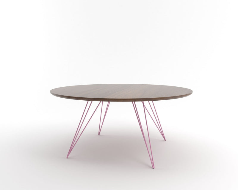 Williams Coffee Table - Small Oval - Tronk - Tables + Desks - Maple - Blood Red - HORNE