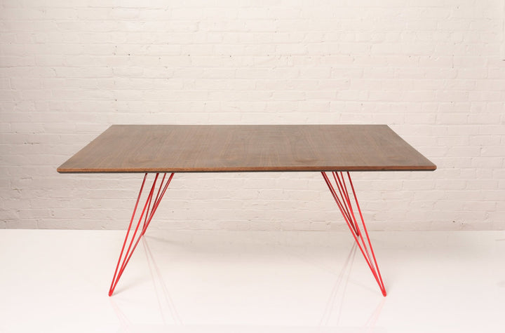 Williams Coffee Table - Small Rectangle - Tronk - Tables + Desks - Walnut - Red - HORNE