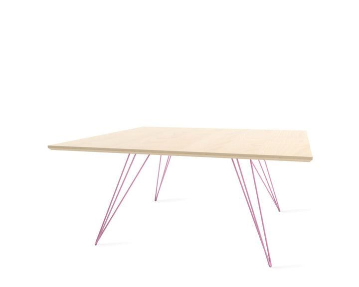 Williams Coffee Table - Small Rectangle - Tronk - Tables + Desks - Maple - Pink - HORNE