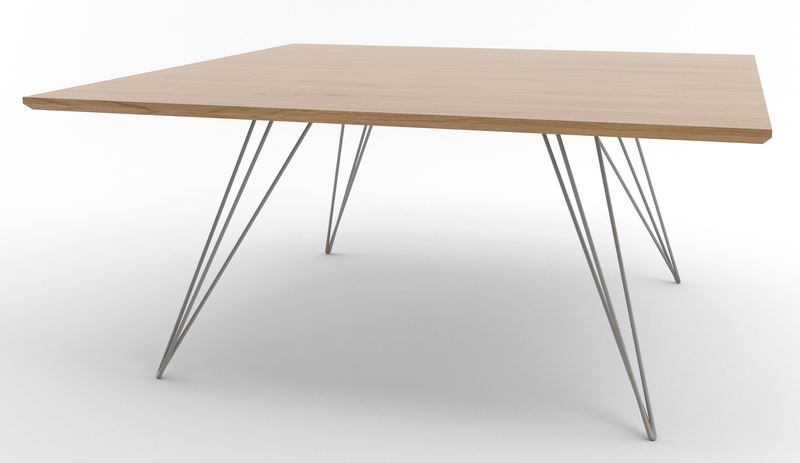 Williams Coffee Table - Small Rectangle - Tronk - Tables + Desks - Maple - Blood Red - HORNE