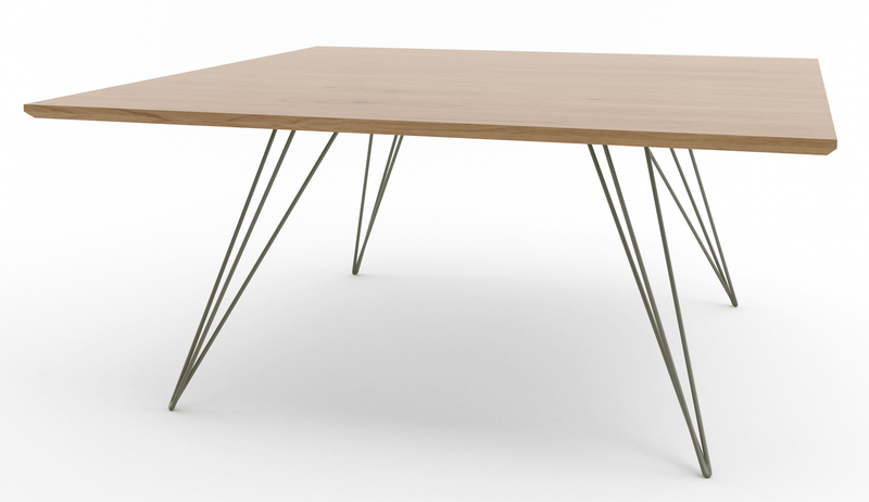 Williams Coffee Table - Small Rectangle - Tronk - Tables + Desks - Maple - Blood Red - HORNE