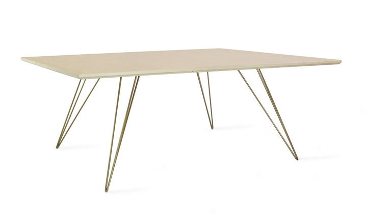 Williams Coffee Table - Small Rectangle - Tronk - Tables + Desks - Maple - Brassy Gold - HORNE