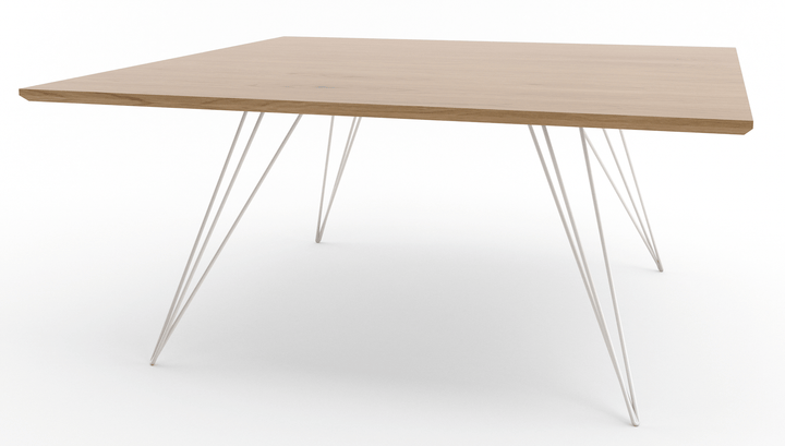 Williams Coffee Table - Small Rectangle - Tronk - Tables + Desks - White Oak - White - HORNE