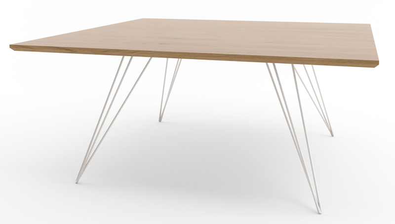 Williams Coffee Table - Small Rectangle - Tronk - Tables + Desks - Maple - Blood Red - HORNE