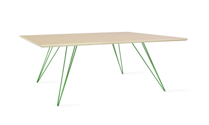 Williams Coffee Table - Small Rectangle - Tronk - Tables + Desks - Maple - Green - HORNE