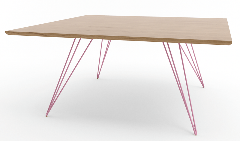 Williams Coffee Table - Small Rectangle - Tronk - Tables + Desks - Maple - Blood Red - HORNE