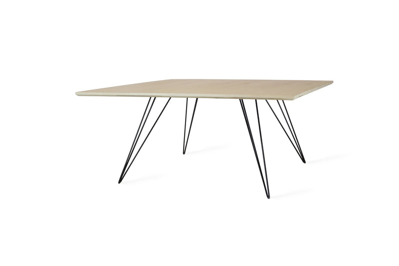 Williams Coffee Table - Small Square - Tronk - Tables + Desks - Maple - Blood Red - HORNE